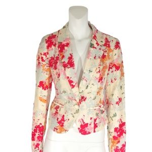 IMAN Floral Blazer
